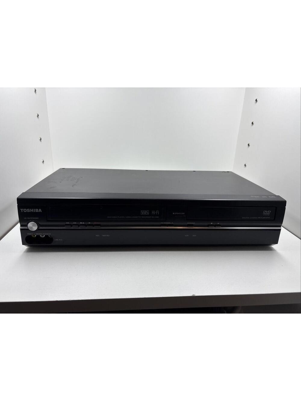 Toshiba SDV296KC DVD VCR Combo Player VHS Hi-Fi Tested Working No Remote